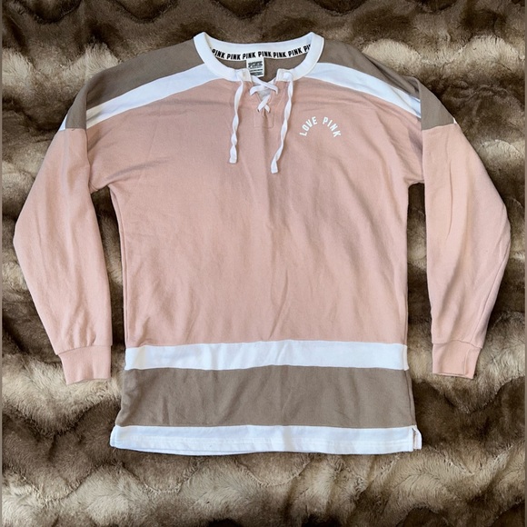Victoria secret pink long sleeve shirt - Picture 3 of 7